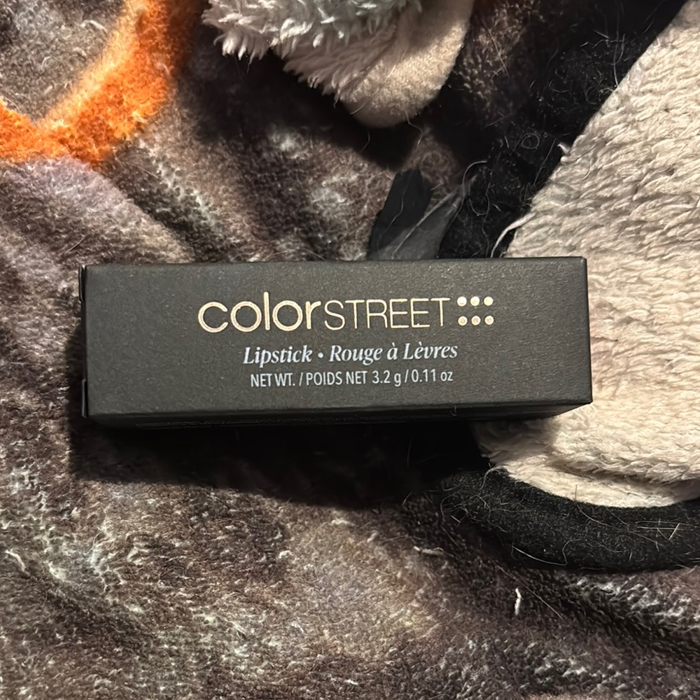 Color Street Lipstick in Elegant Black Case